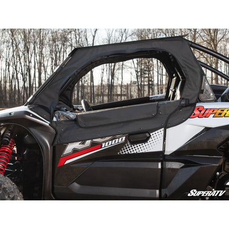 SuperATV Kawasaki Teryx KRX 1000 Primal Soft Cab Enclosure Upper Doors - MojoMotoSport.com