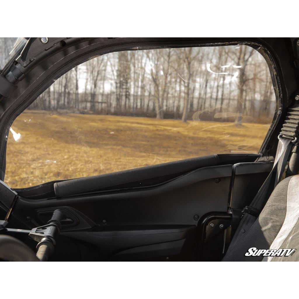 SuperATV Kawasaki Teryx KRX 1000 Primal Soft Cab Enclosure Upper Doors - MojoMotoSport.com