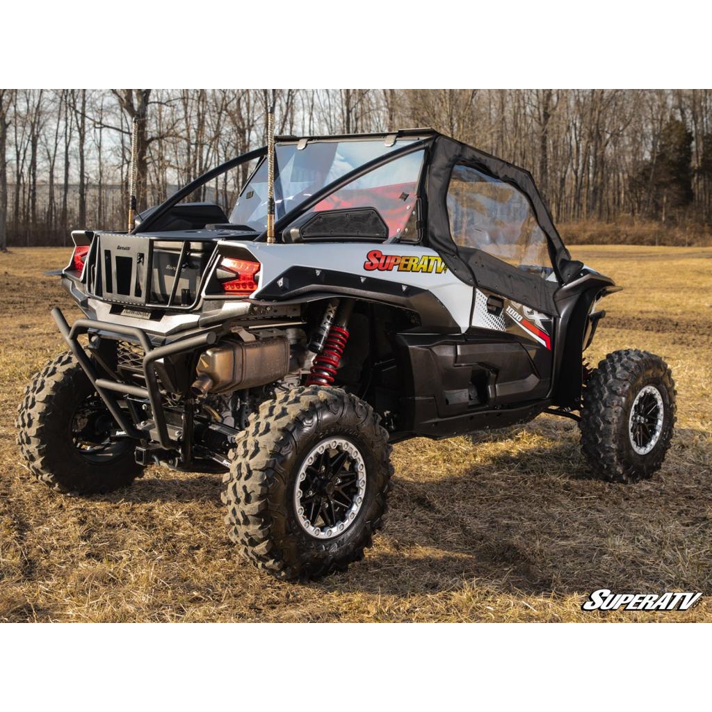 SuperATV Kawasaki Teryx KRX 1000 Primal Soft Cab Enclosure Upper Doors - MojoMotoSport.com