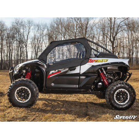 SuperATV Kawasaki Teryx KRX 1000 Primal Soft Cab Enclosure Upper Doors - MojoMotoSport.com