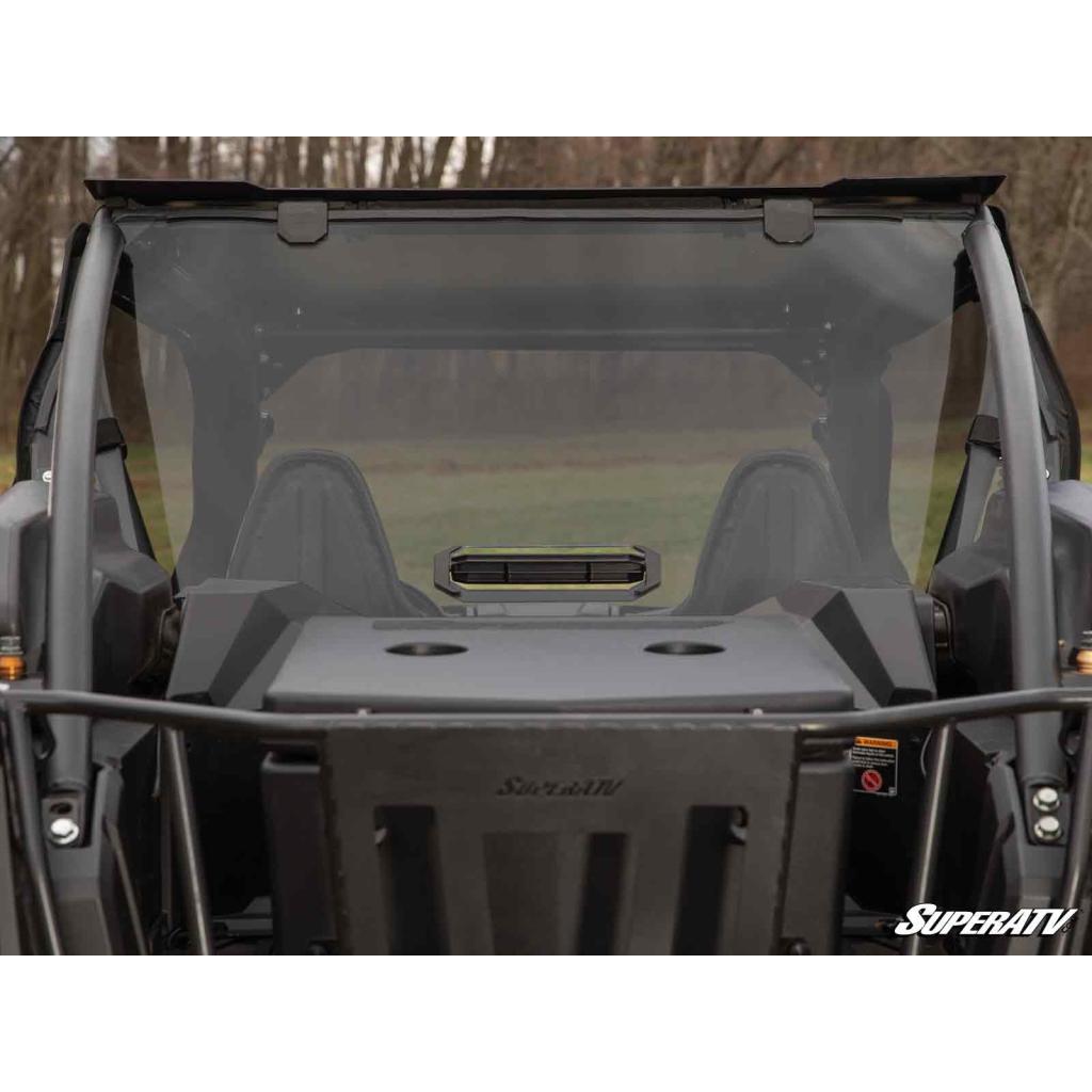 SuperATV Kawasaki Teryx KRX 1000 Rear Vented Windshield - MojoMotoSport.com