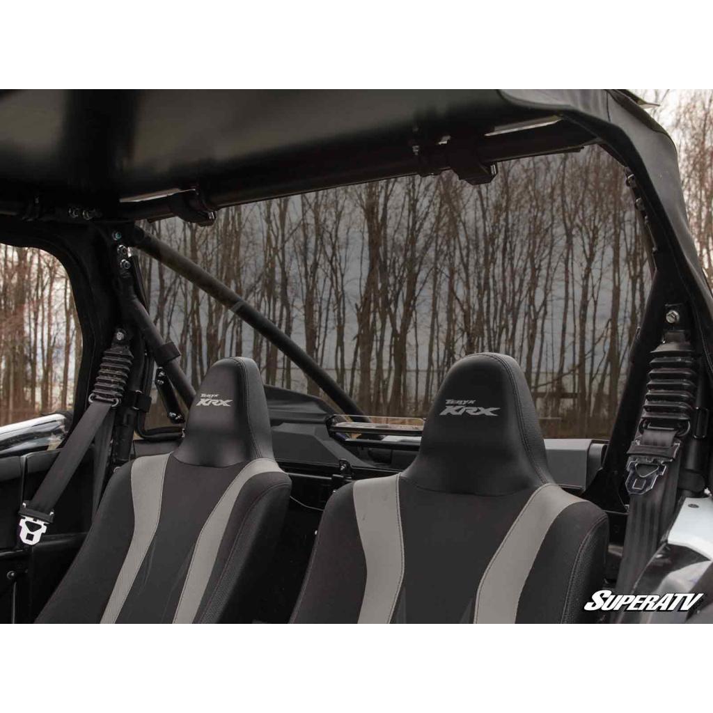 SuperATV Kawasaki Teryx KRX 1000 Rear Vented Windshield - MojoMotoSport.com