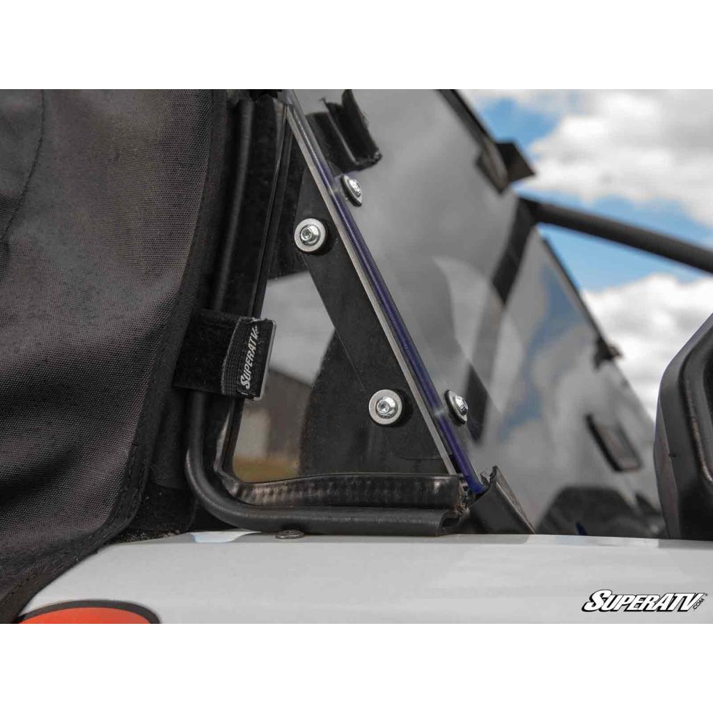SuperATV Kawasaki Teryx KRX 1000 Rear Vented Windshield - MojoMotoSport.com