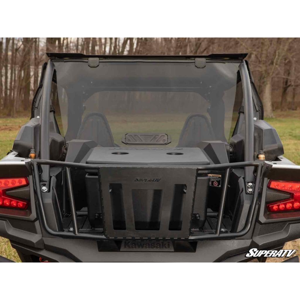 SuperATV Kawasaki Teryx KRX 1000 Rear Vented Windshield - MojoMotoSport.com