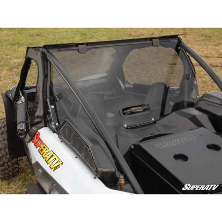 SuperATV Kawasaki Teryx KRX 1000 Rear Vented Windshield - MojoMotoSport.com