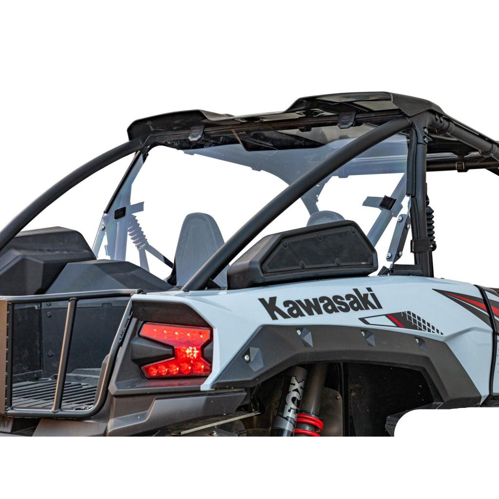 SuperATV Kawasaki Teryx KRX 1000 Rear Windshield - MojoMotoSport.com