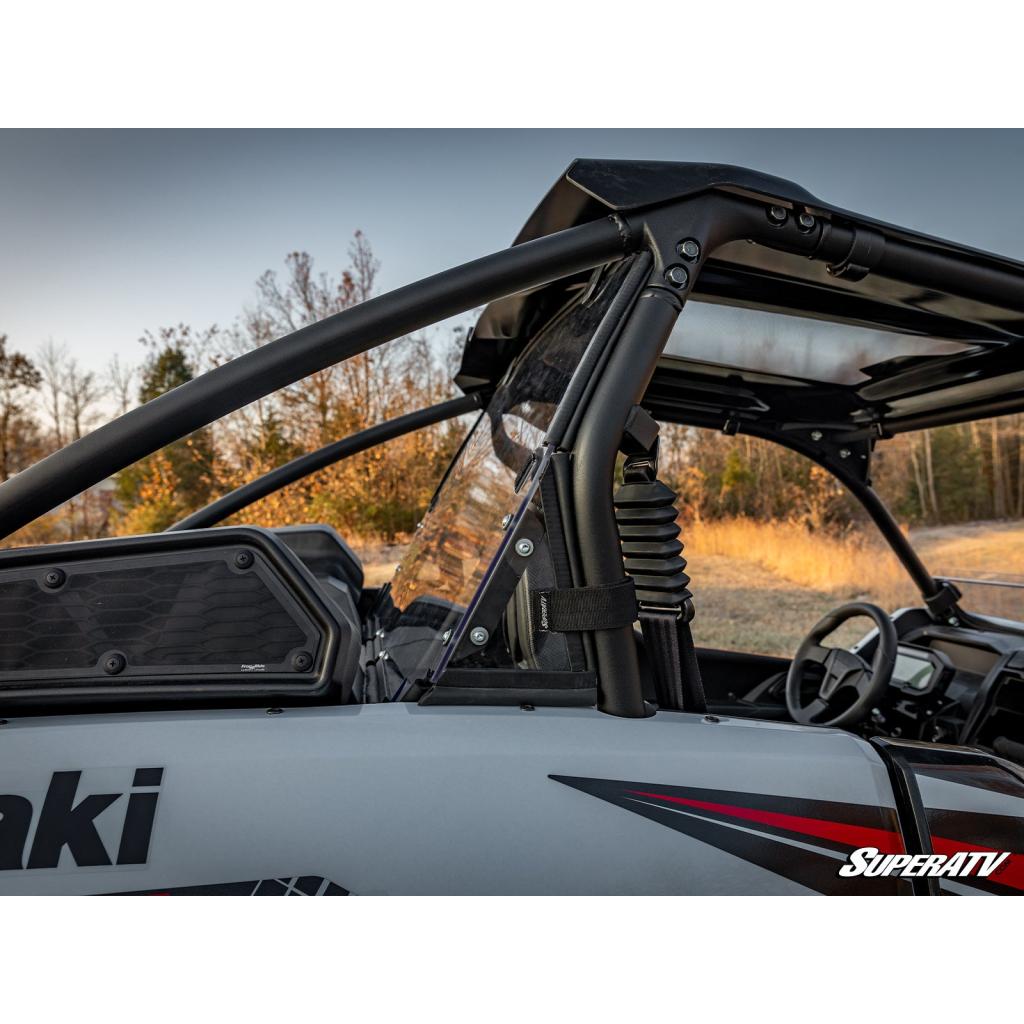 SuperATV Kawasaki Teryx KRX 1000 Rear Windshield - MojoMotoSport.com