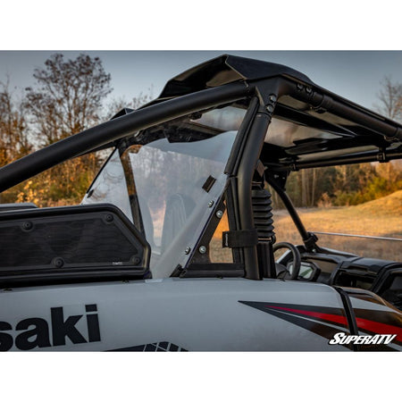 SuperATV Kawasaki Teryx KRX 1000 Rear Windshield - MojoMotoSport.com