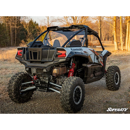 SuperATV Kawasaki Teryx KRX 1000 Rear Windshield - MojoMotoSport.com