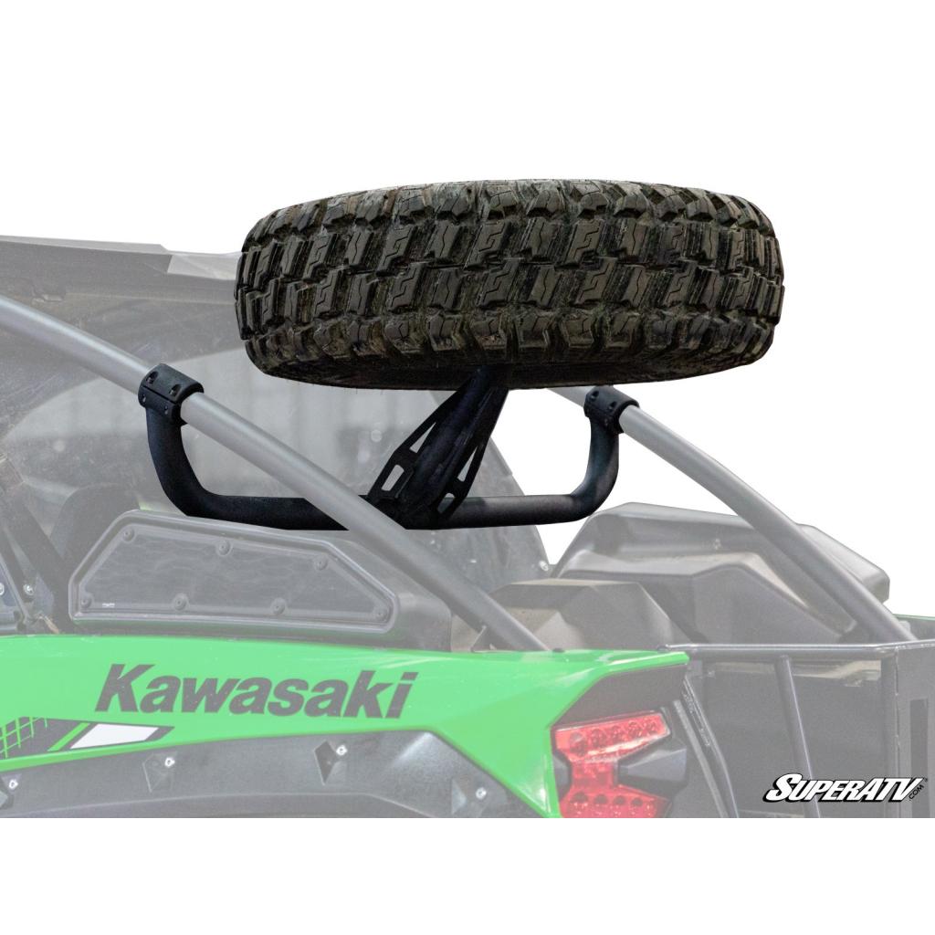 SuperATV Kawasaki Teryx KRX 1000 Spare Tire Carrier - MojoMotoSport.com