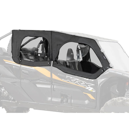 SuperATV Kawasaki Teryx KRX 4 1000 Primal Soft Cab Enclosure Upper Doors - MojoMotoSport.com