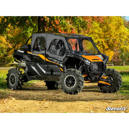 SuperATV Kawasaki Teryx KRX 4 1000 Primal Soft Cab Enclosure Upper Doors - MojoMotoSport.com