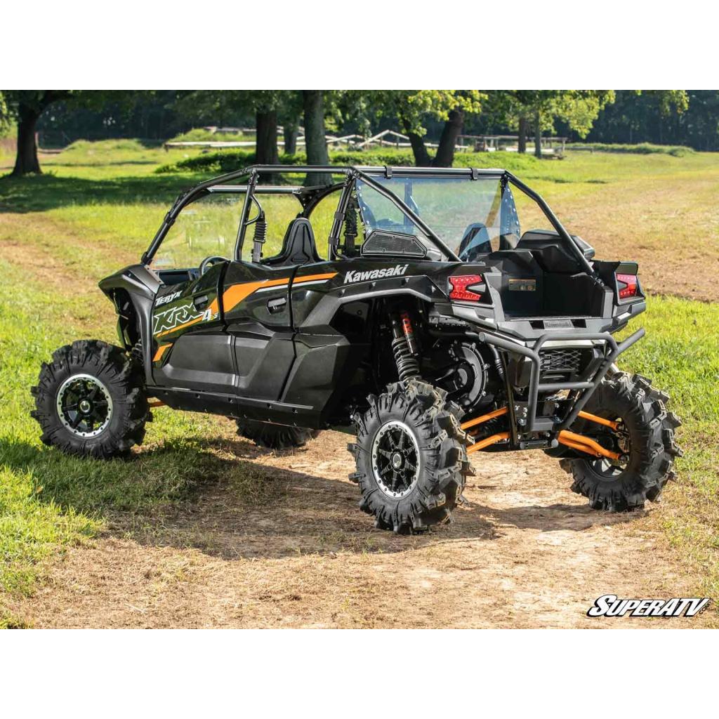 SuperATV Kawasaki Teryx KRX 4 1000 Rear Windshield - MojoMotoSport.com