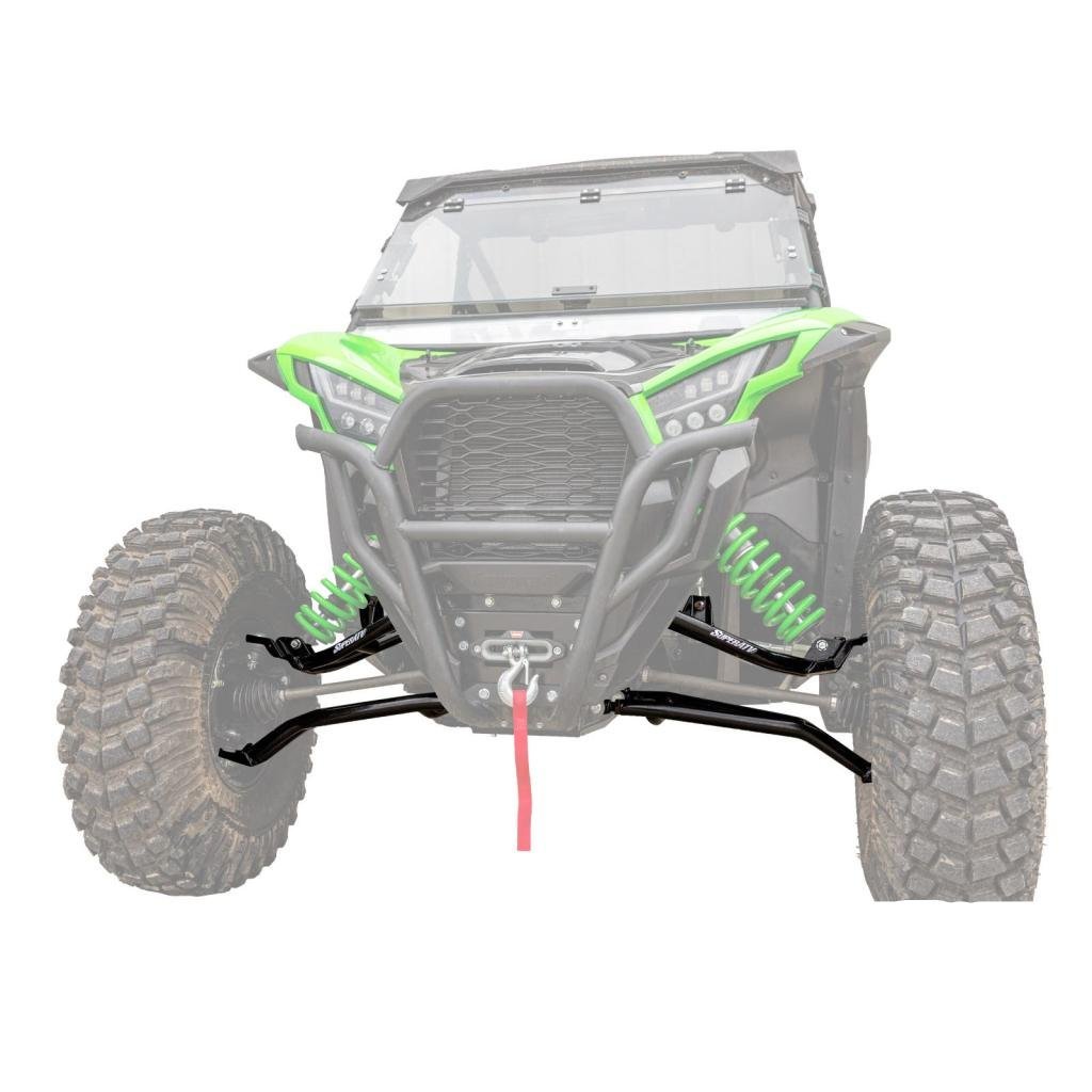 SuperATV Kawasaki Teryx KRX High Clearance 1.5" Forward Offset A - Arms - MojoMotoSport.com