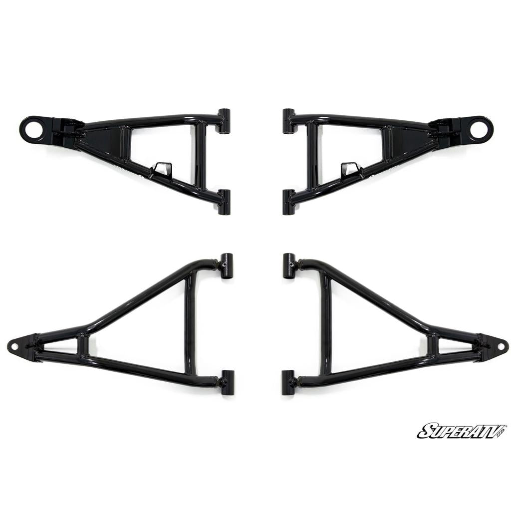 SuperATV Kawasaki Teryx KRX High Clearance 1.5" Forward Offset A - Arms - MojoMotoSport.com