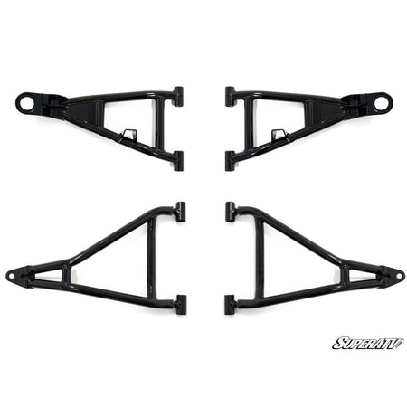 SuperATV Kawasaki Teryx KRX High Clearance 1.5" Forward Offset A - Arms - MojoMotoSport.com