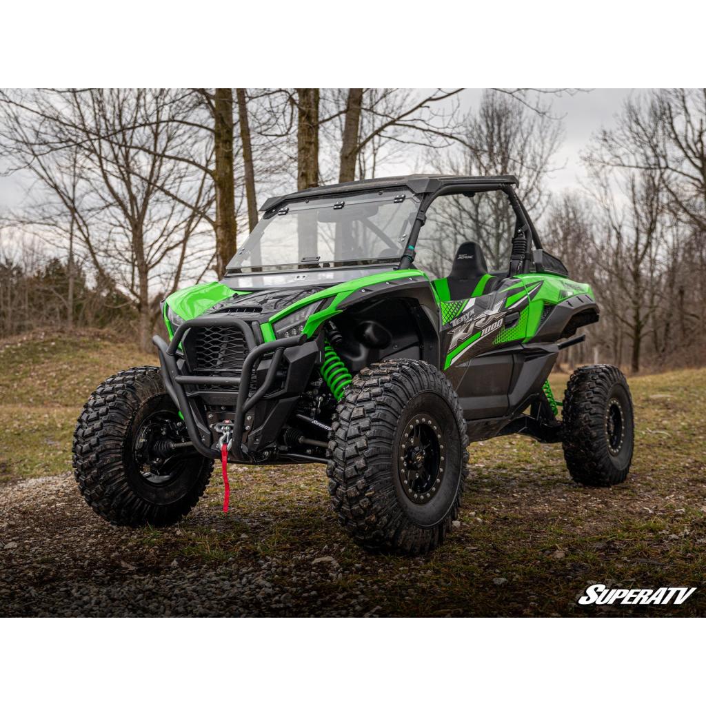 SuperATV Kawasaki Teryx KRX High Clearance 1.5" Forward Offset A - Arms - MojoMotoSport.com