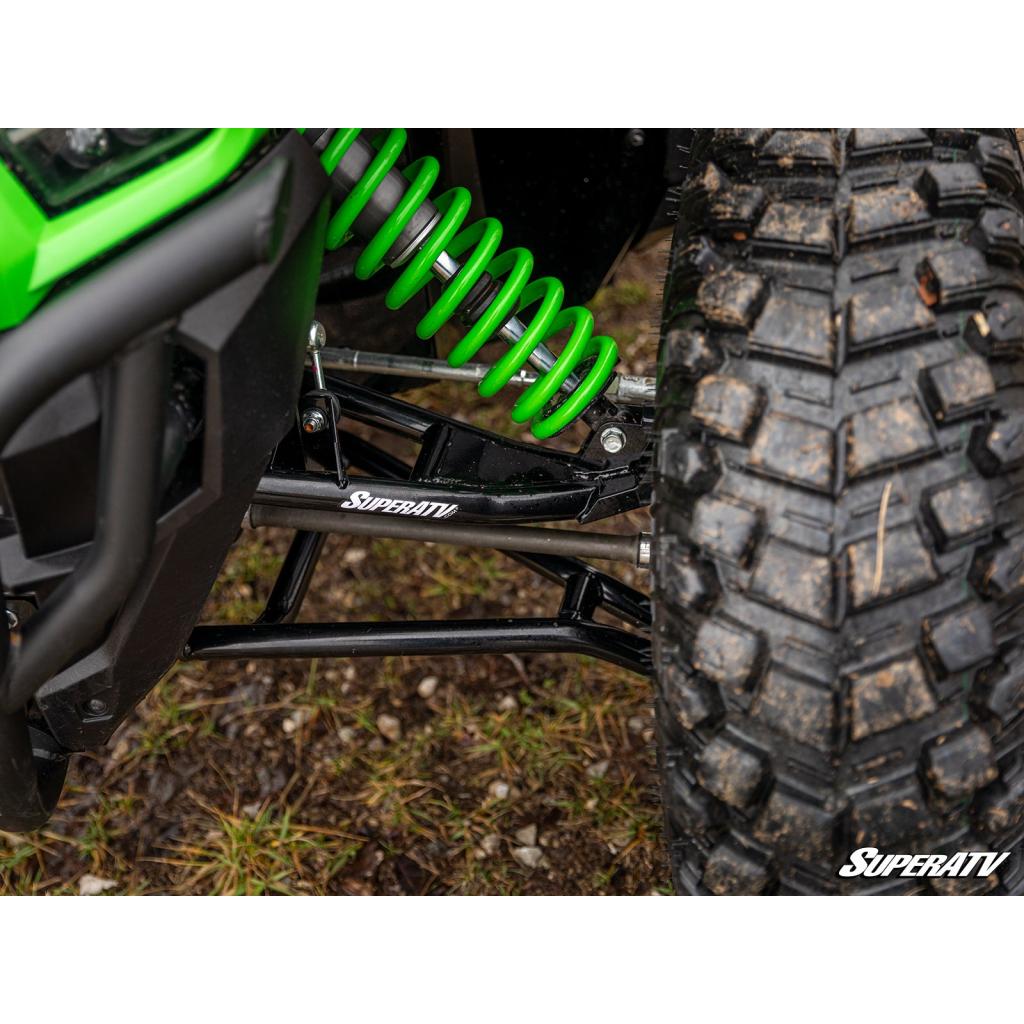 SuperATV Kawasaki Teryx KRX High Clearance 1.5" Forward Offset A - Arms - MojoMotoSport.com