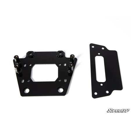 SuperATV Kawasaki Teryx KRX Winch Mounting Plate - MojoMotoSport.com