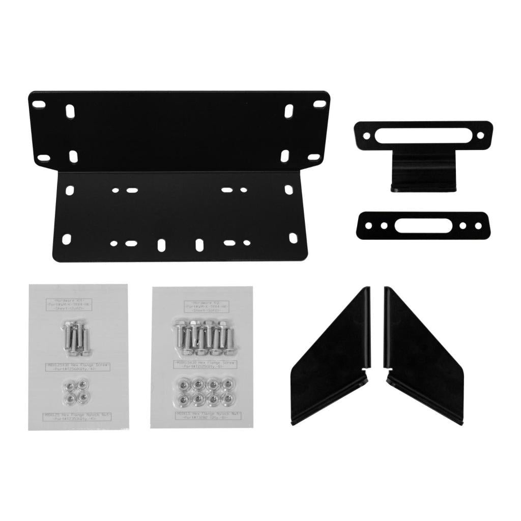 SuperATV Kawasaki Teryx Winch Mounting Plate - MojoMotoSport.com
