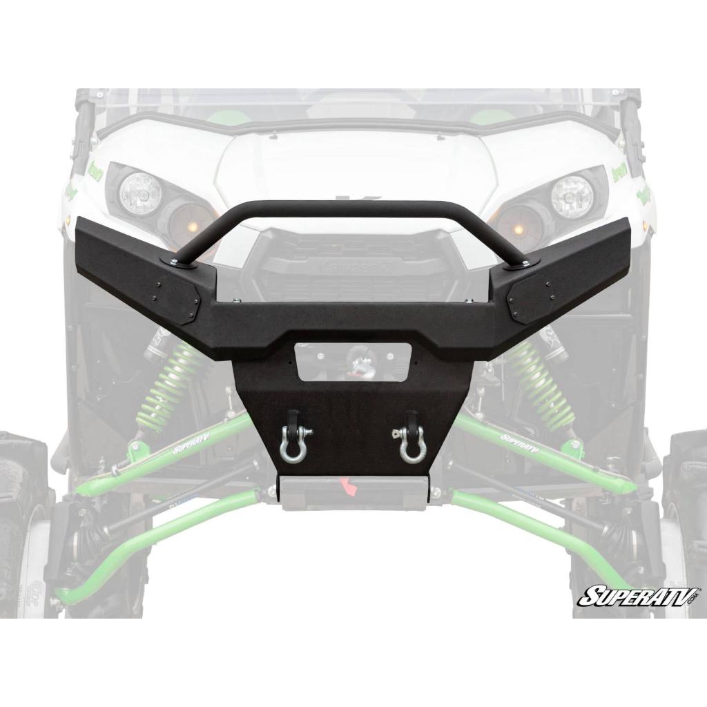 SuperATV Kawasaki Teryx Winch Ready Front Bumper - MojoMotoSport.com