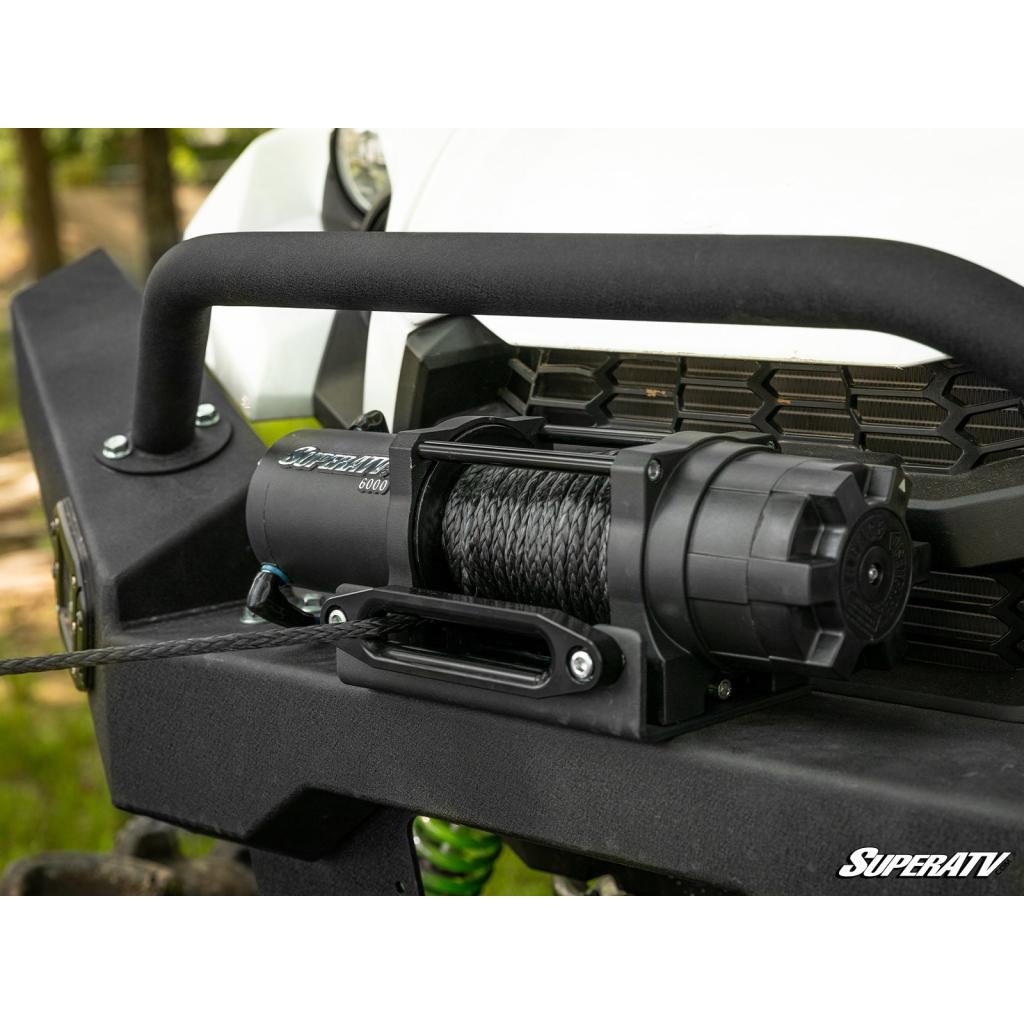 SuperATV Kawasaki Teryx Winch Ready Front Bumper - MojoMotoSport.com