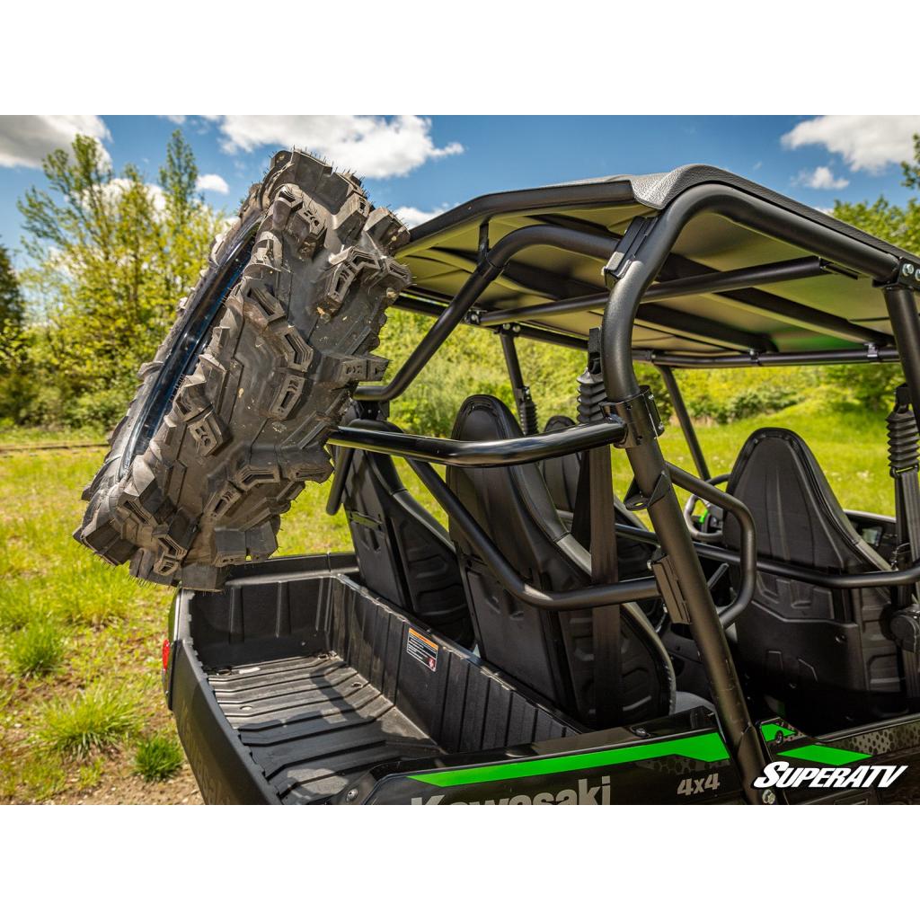 SuperATV Kawasaki Teryx4 Spare Tire Carrier - MojoMotoSport.com