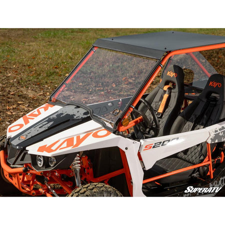 SuperATV Kayo S200 Scratch - Resistant Full Windshield - MojoMotoSport.com