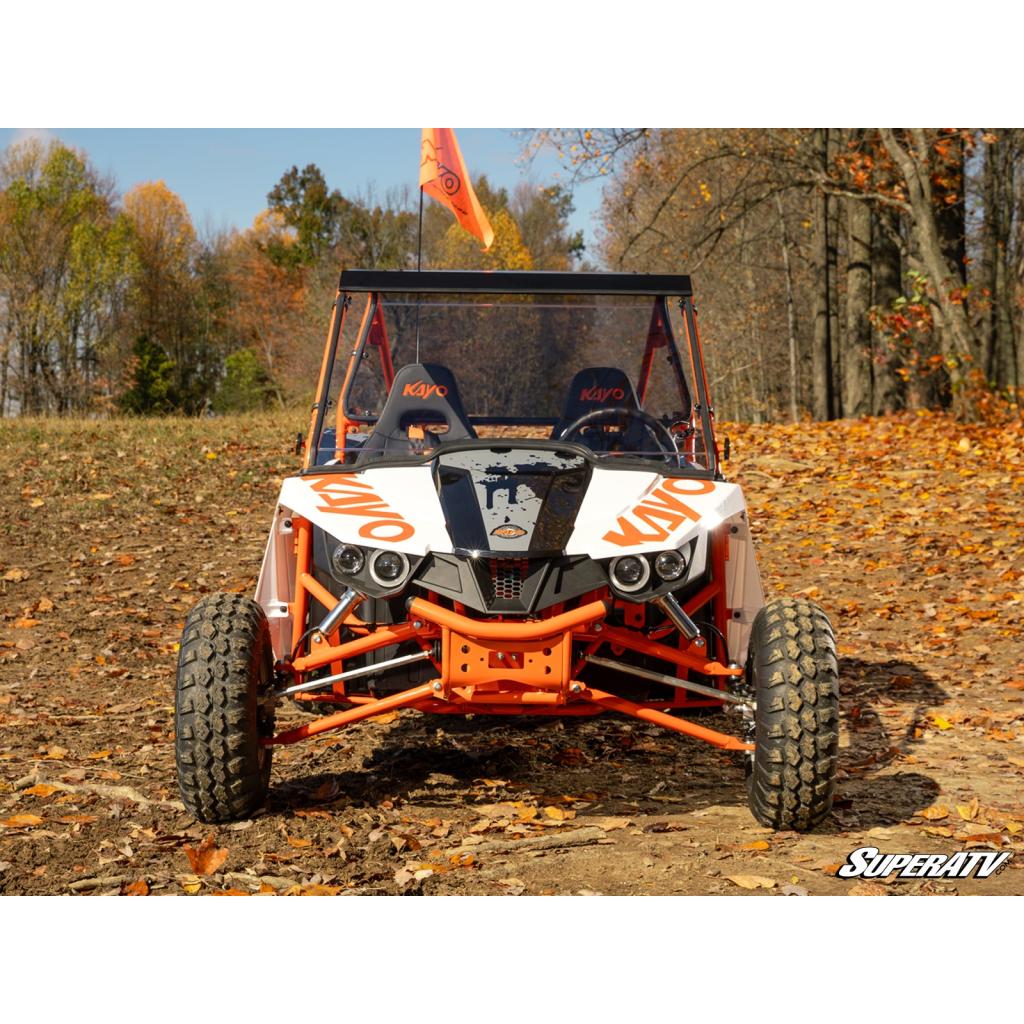 SuperATV Kayo S200 Scratch - Resistant Full Windshield - MojoMotoSport.com