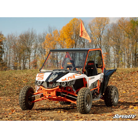 SuperATV Kayo S200 Scratch - Resistant Full Windshield - MojoMotoSport.com