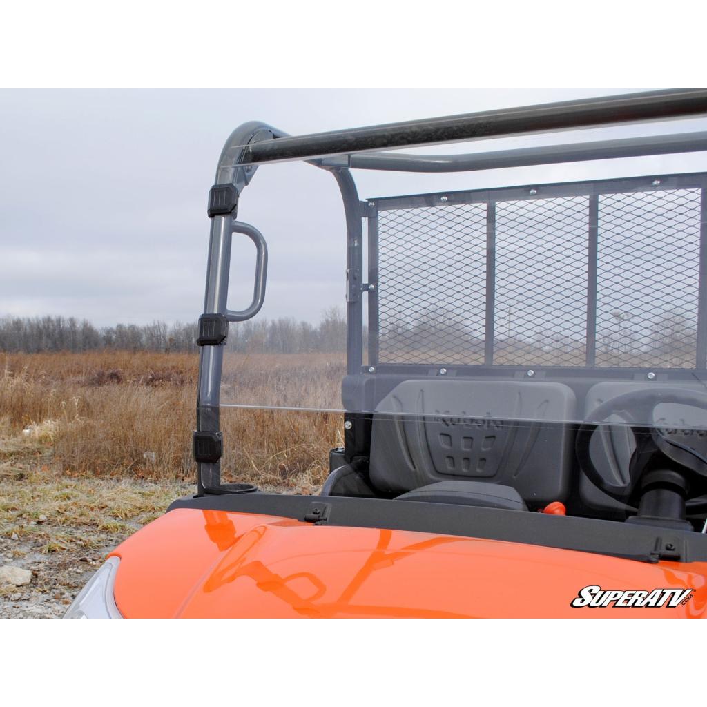 SuperATV Kubota RTV Scratch - Resistant Full Windshield - MojoMotoSport.com