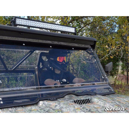 SuperATV ODES Dominator Scratch Resistant Flip Windshield - MojoMotoSport.com