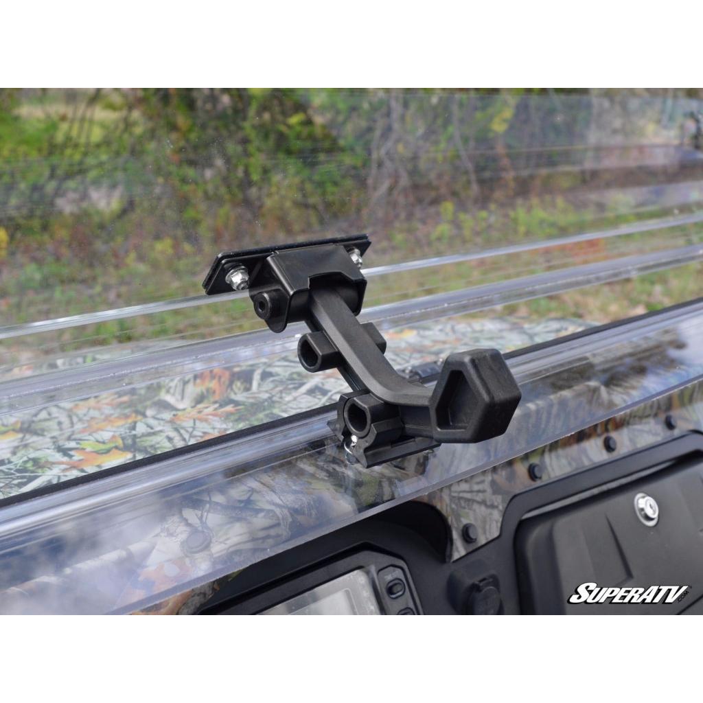SuperATV ODES Dominator Scratch Resistant Flip Windshield - MojoMotoSport.com