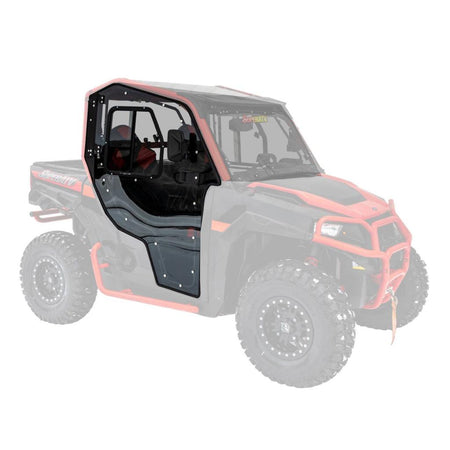 SuperATV Polaris General 1000 Cab Enclosure Doors - MojoMotoSport.com