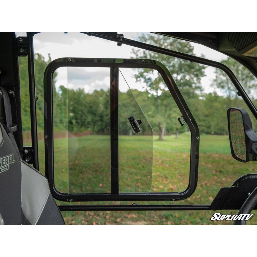 SuperATV Polaris General 1000 Cab Enclosure Doors - MojoMotoSport.com