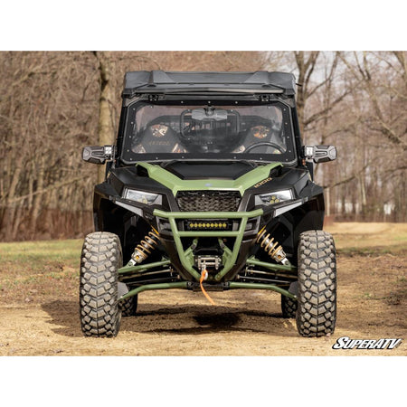 SuperATV Polaris General 1000 MaxDrive Power Flip Windshield - MojoMotoSport.com