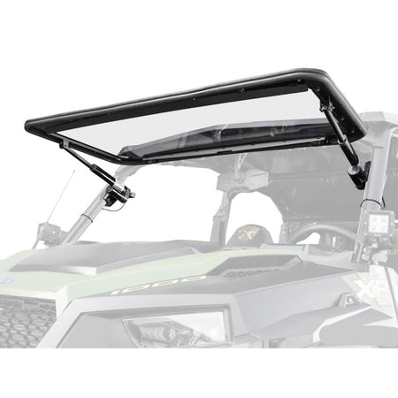 SuperATV Polaris General 1000 MaxDrive Power Flip Windshield - MojoMotoSport.com