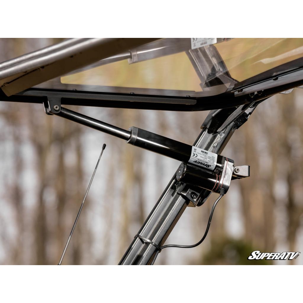 SuperATV Polaris General 1000 MaxDrive Power Flip Windshield - MojoMotoSport.com