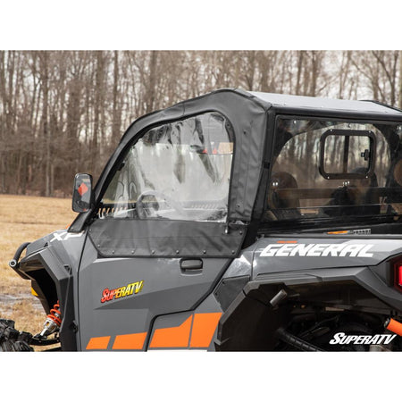 SuperATV Polaris General 1000 Primal Soft Cab Enclosure Upper Doors - MojoMotoSport.com