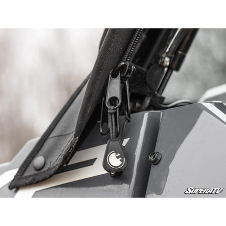 SuperATV Polaris General 1000 Primal Soft Cab Enclosure Upper Doors - MojoMotoSport.com