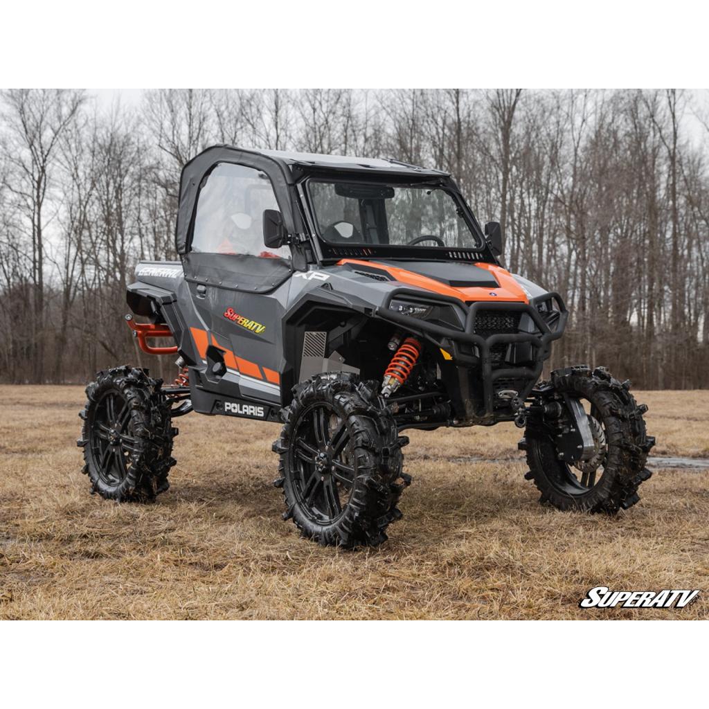 SuperATV Polaris General 1000 Primal Soft Cab Enclosure Upper Doors - MojoMotoSport.com