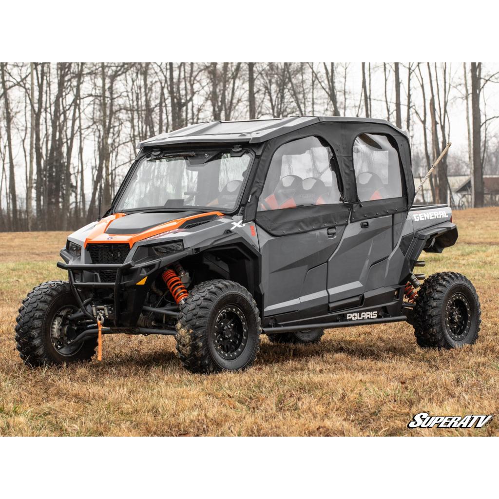 SuperATV Polaris General 1000 Primal Soft Cab Enclosure Upper Doors - MojoMotoSport.com