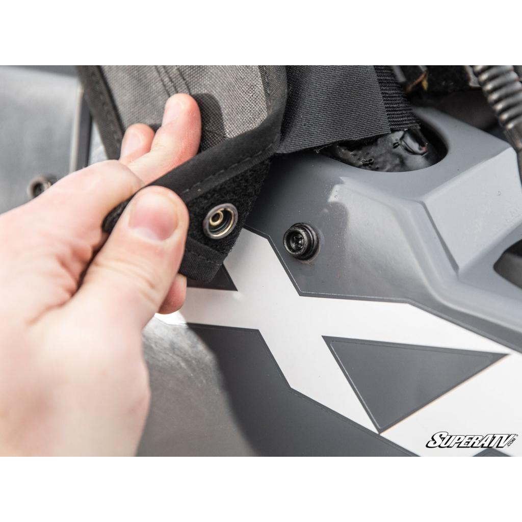 SuperATV Polaris General 1000 Primal Soft Cab Enclosure Upper Doors - MojoMotoSport.com