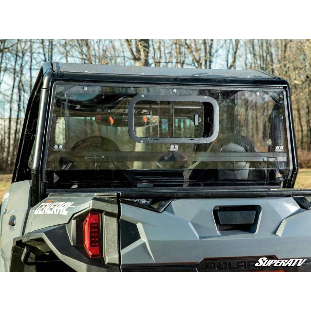 SuperATV Polaris General 1000 Primal Soft Cab Enclosure Upper Doors - MojoMotoSport.com