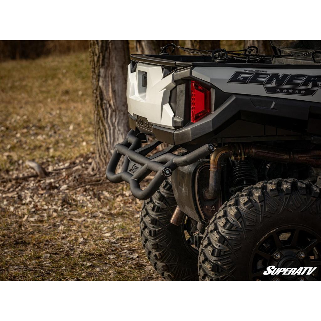 SuperATV Polaris General 1000 Rear Bumper - MojoMotoSport.com