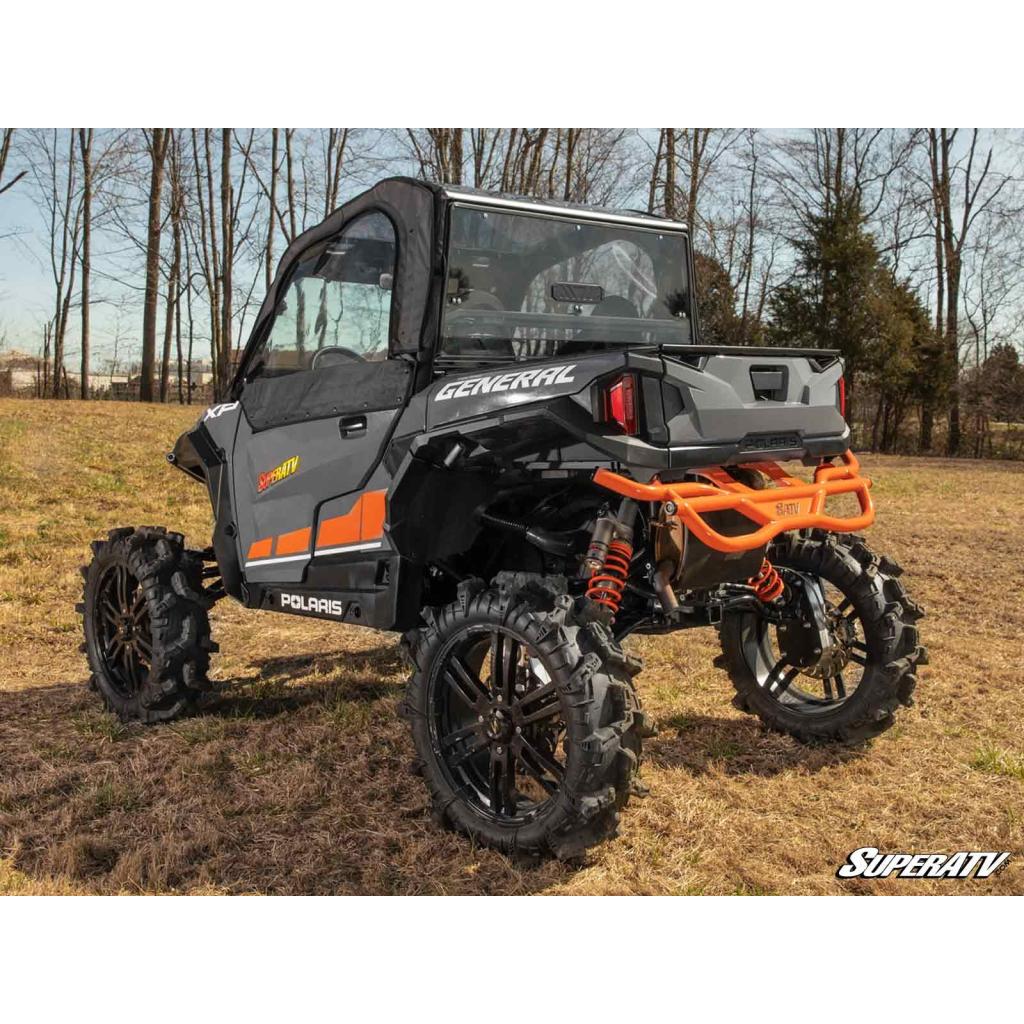 SuperATV Polaris General 1000 Rear Vented Windshield - MojoMotoSport.com