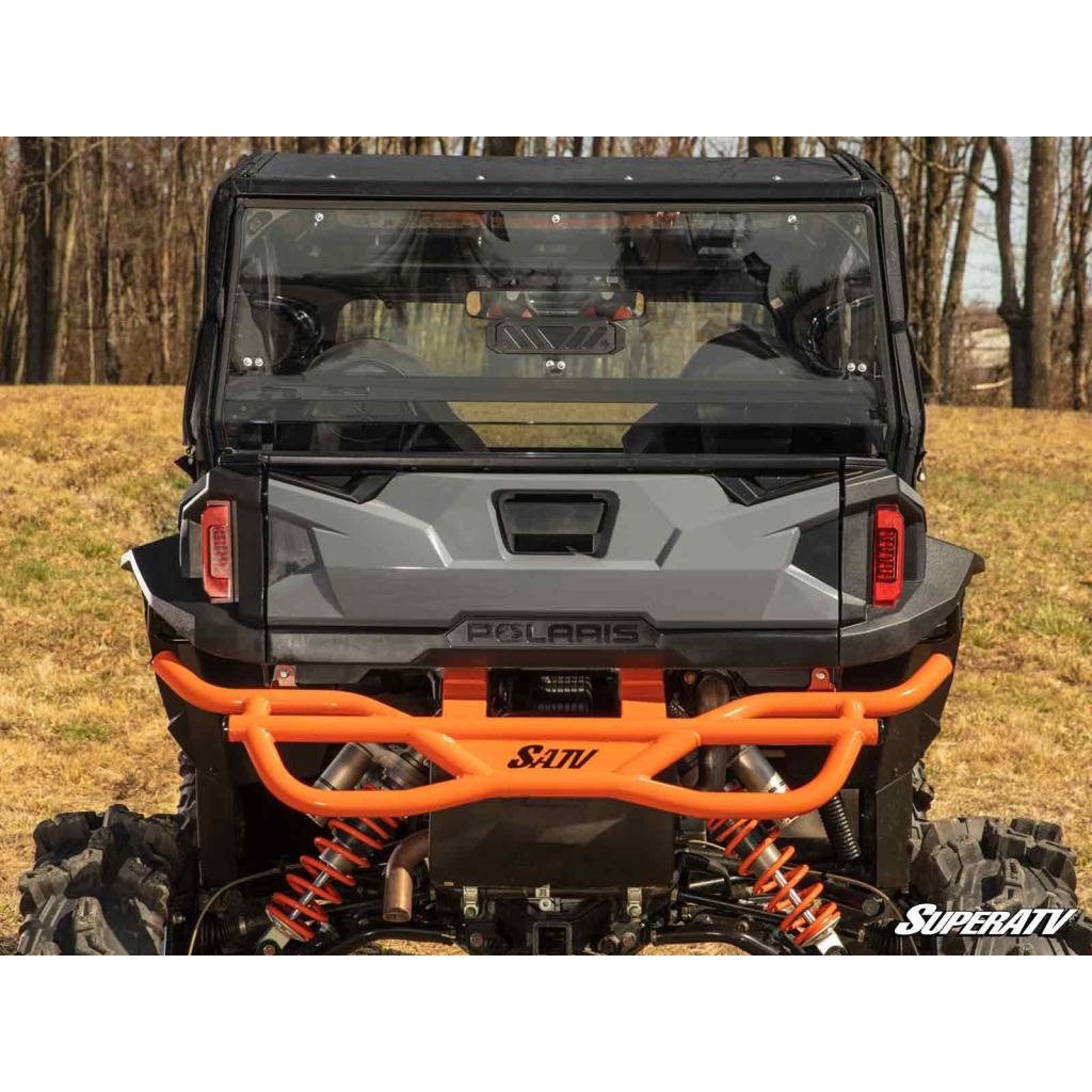 SuperATV Polaris General 1000 Rear Vented Windshield - MojoMotoSport.com