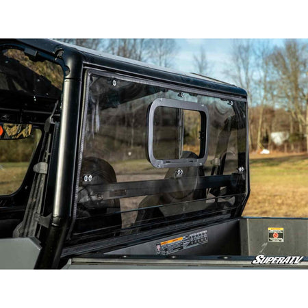 SuperATV Polaris General 1000 Sliding Rear Windshield - MojoMotoSport.com