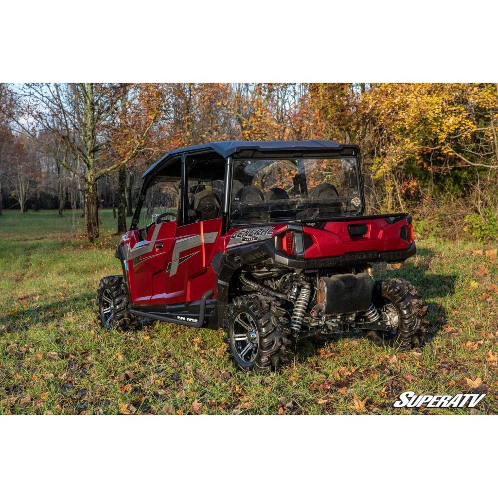 SuperATV Polaris General 4 Heavy - Duty Nerf Bars - MojoMotoSport.com