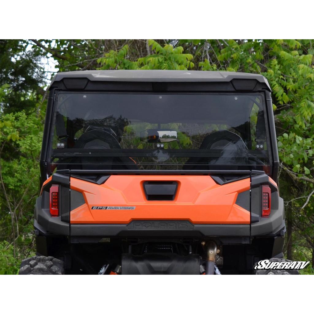 SuperATV Polaris General Rear Windshield - MojoMotoSport.com